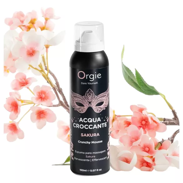 Orgie Acqua Croccante - Masažna Pena - Cvet Trešnje (150ml)