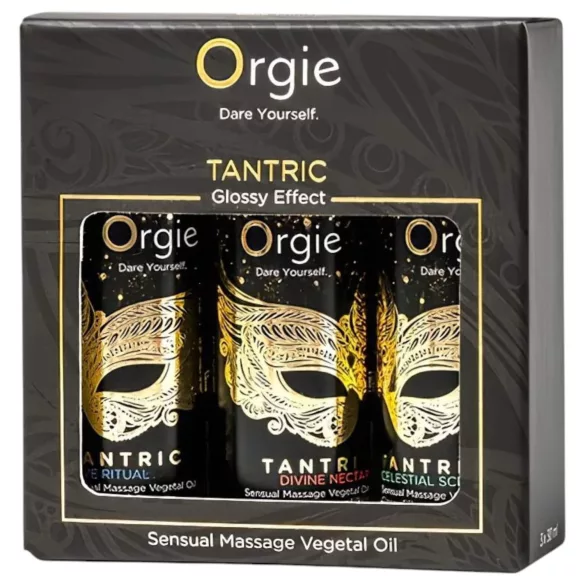 Orgie Tantric - Set senzualnih masažnih ulja (3x30ml)