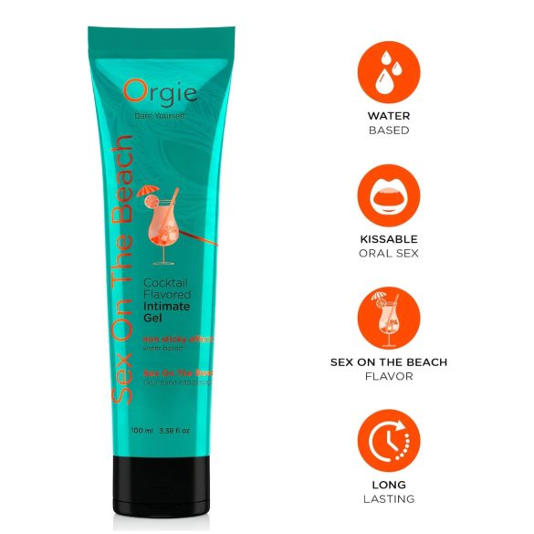 Orgie Cocktail - jestivo lubrikant - Sex On The Beach (100ml)