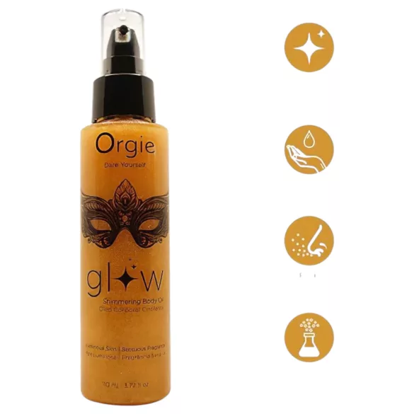 Orgie Glow - sjajna uljana krema za telo (110 ml)