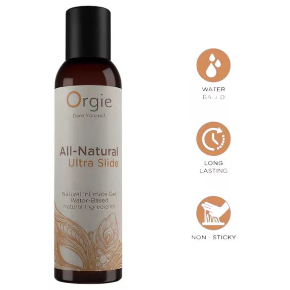 Orgie All Natural - dugotrajni lubrikant gel (150ml)