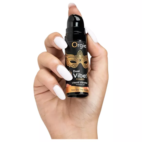 Orgie Dual Vibe - uniseks tečni vibrator - Sex on the Beach (15ml)
