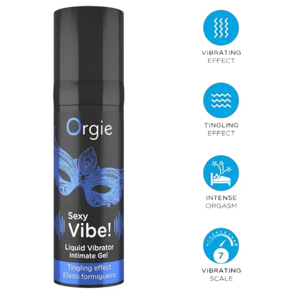 Orgie Bunny - set vibracionih prstenova za penis (crni)