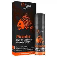   Orgie Piranha Power Cream - Stimulativna krema za potenciju za muškarce (15 ml)