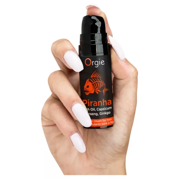 Orgie Piranha Power Cream stimulativna krema za muškarce (15 ml)