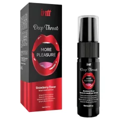   intt Deep Throat - спреј за дубоко грло - јагода (12 ml)