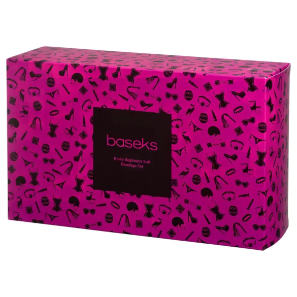 Baseks - mekani set za vezivanje za početnike (crni) - 10 delova