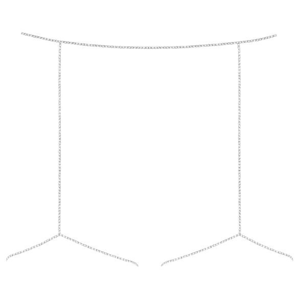 Obsessive Bijou 905 - srebrni nakit za telo - S-L