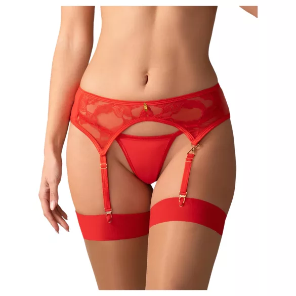 Obsessive Aloisa - poklon kutija sa donjim vešom - 6 delova (crvena) - L/XL