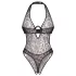Obsessive Addia - leopard print otvoreni bodi