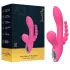 Erospace Sweet Play - G-tačka vibrator sa analnom sondom i sisanjem (roze)