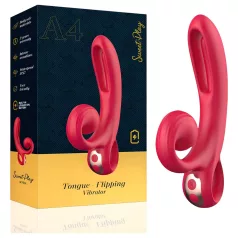Sweet Play A4 klitoralni vibrator sa ručkom (crveni)