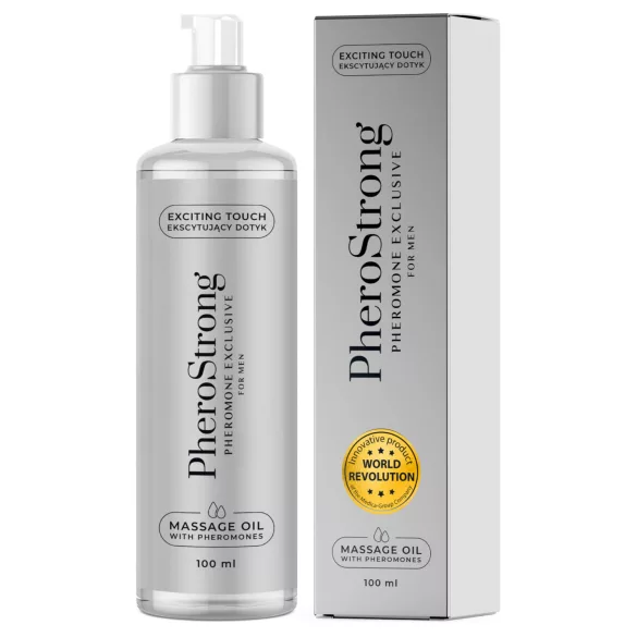 PheroStrong Ekskluziv - masažno ulje za muškarce (100ml)