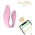 Sweet Play - pametni par vibrator (pink)