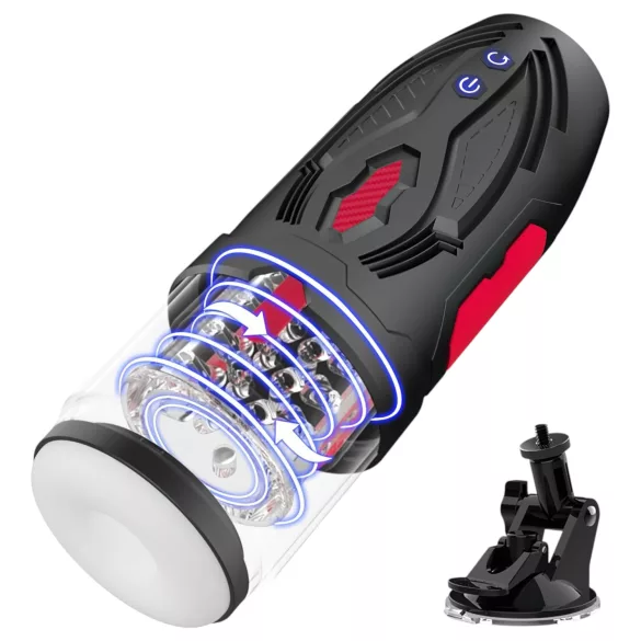 Muški Play - rotacioni masturbator (crni)