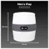 Men's Play - diskretni vibratorski masturbator (beli)