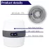Men's Play - diskretni vibratorski masturbator (beli)