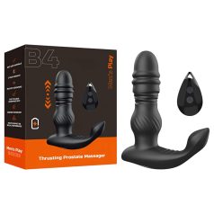 Muška Igra - pokretni prostata vibrator (crni)