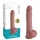 Natural Play - silikonski dildo 24 cm (prirodne boje)