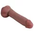 Natural Play - silikonski dildo 24 cm (prirodne boje)