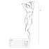 Passion BS016 - minimalistički mrežasti set (crni) - S-L