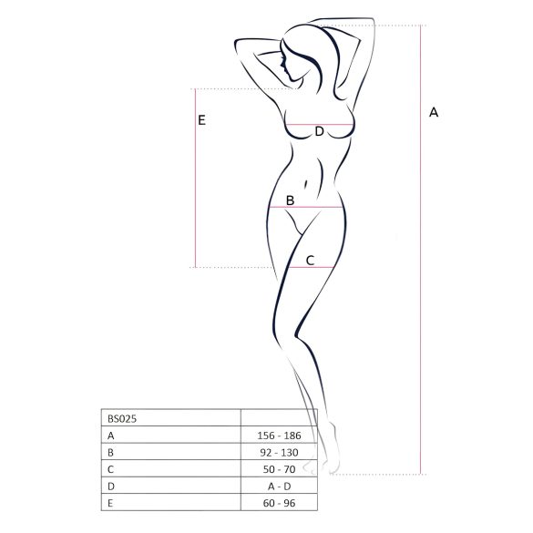 Passion BS025 - дуги рукав мини хаљина (црна) - S-L