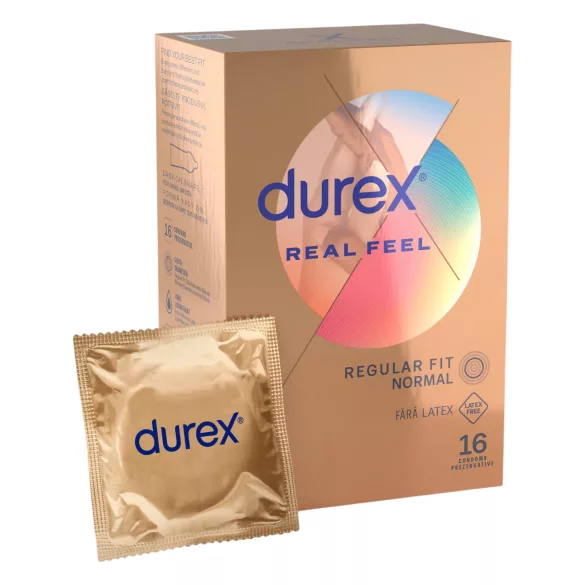 Durex Real Feel - ne-lateks kondomi (16 komada)