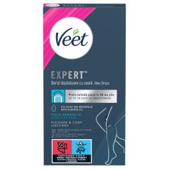   Veet Expert - trake za depilaciju spremne za upotrebu - suva koža (12 kom)