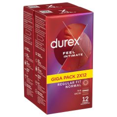 Durex Feel Intimate - pakovanje tankih kondoma (2x12 komada)