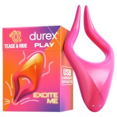 Durex Tease & Ride - Intimni vibrator za tačke (roze)
