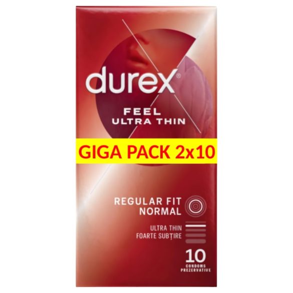 Durex Feel Ultra Thin - ultra tanki kondomi (2x10 komada)