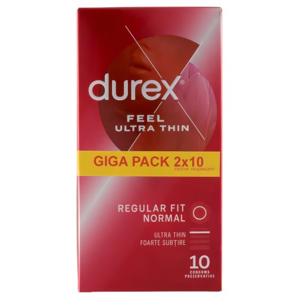 Durex Feel Ultra Thin - ultra tanki kondomi (2x10 komada)