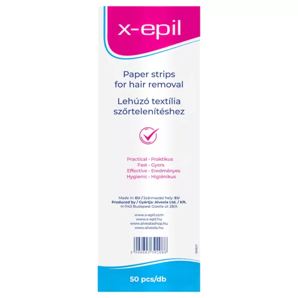 X-Epil - текстилни траки за депилацију (50 ком)