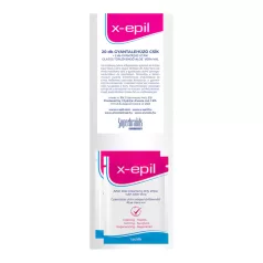   X-Epil - trakice za depilaciju (20 kom) + uljane maramice (2 kom)