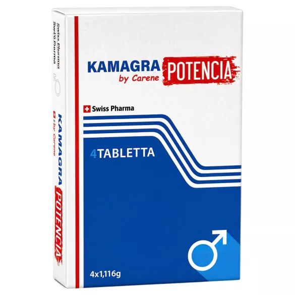 Kamagra by Carene Potencia - додатак исхрани у таблетама за мушкарце - 4 комада