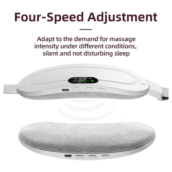 EMS - bežični masažni pojas za menstruaciju (bela)