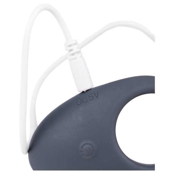 Desirel Halo - pametna vibrirajuća prsten za penis (crna)