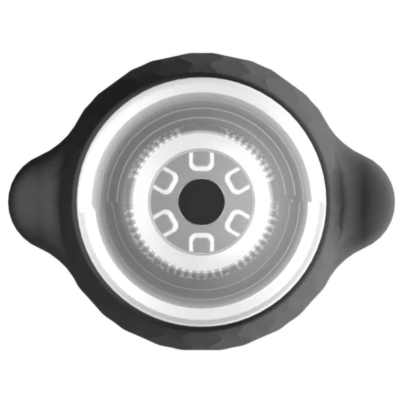 Usamljena Anna - crni vibrator sa akumulatorom i sisanjem