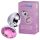 Desirel Pink Jewel M - analni čep (srebrno-roze)