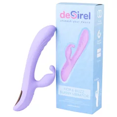   Desirel Hop & Buzz Bunny - vibrator sa zecom i drškom za klitoris (ljubičasti)