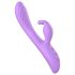 Desirel Hop & Buzz Bunny - zeka vibrator sa rukavcem za klitoris (ljubičasti)