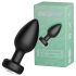 Desirel Easy Obsidian - bežični radio analni vibrator (crni)