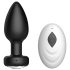 Desirel Easy Obsidian - bežični radio analni vibrator (crni)