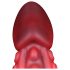 OgazR - Dildo s pipcima - 19cm (crveni)