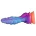 OgazR - svetleći zmaj dildo - 22cm (ljubičasto-roze)