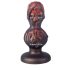 OgazR - kuglasti analni dildo - 10,5cm (crni)