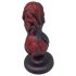 OgazR - kuglasti analni dildo - 10,5cm (crni)