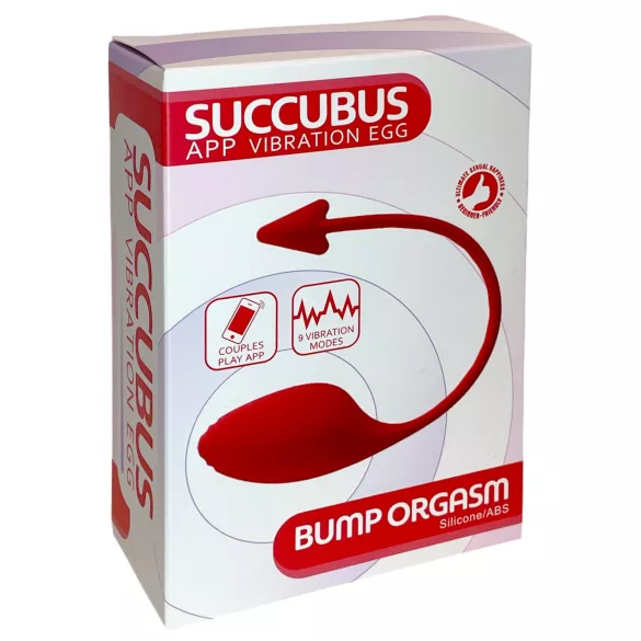 Funny Me – pametno vibrirajuće jaje sa đavoljom viljuškom (crveno)