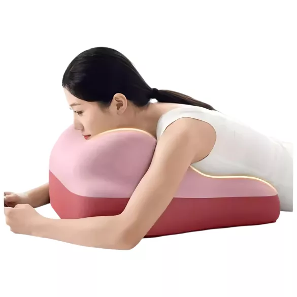 Desirel Magic Pillow - Jastuk od memorijske pene sa držačem za dildo (siva)