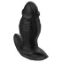 Kangvo - magnetni naduvni silikonski dildo (crni)